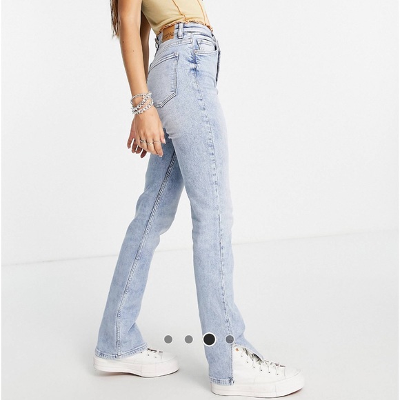 Bershka split hem jeans - Picture 4 of 5